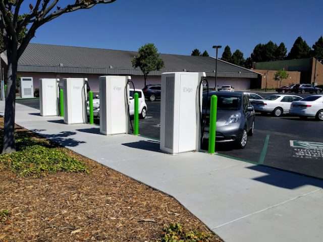 EVgo Charging Station in Fremont California