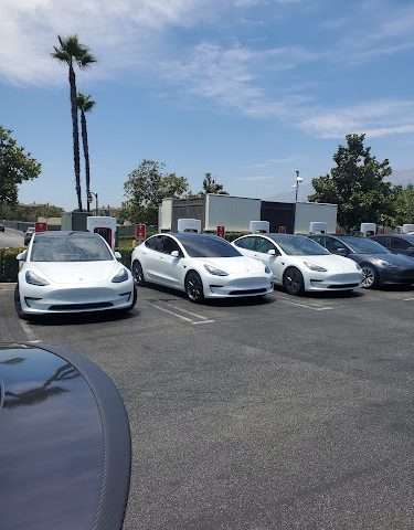 Tesla Supercharger in Rancho Cucamonga California