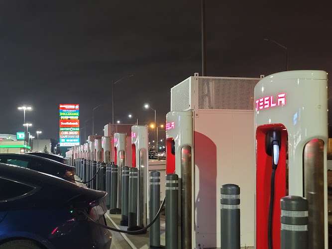 Tesla Supercharger EV Charging Station at 1077 N Service Rd #1077