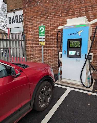Zest Charging Station in Birmingham United Kingdom of Great Britain and Northern Ireland