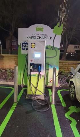 Lidl Charging Station in Harrogate United Kingdom of Great Britain and Northern Ireland