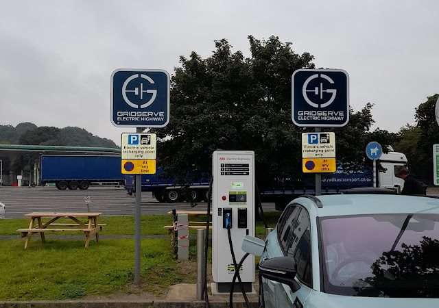 GRIDSERVE Charging Station in Gillingham United Kingdom of Great Britain and Northern Ireland