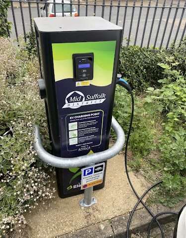 Fuuse Charging Station in Stowmarket United Kingdom of Great Britain and Northern Ireland