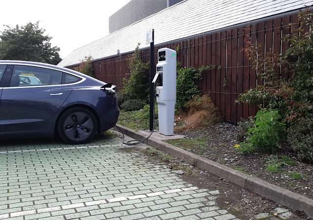 Chargeplace Scotland Charging Station in Aberfeldy United Kingdom of Great Britain and Northern Ireland