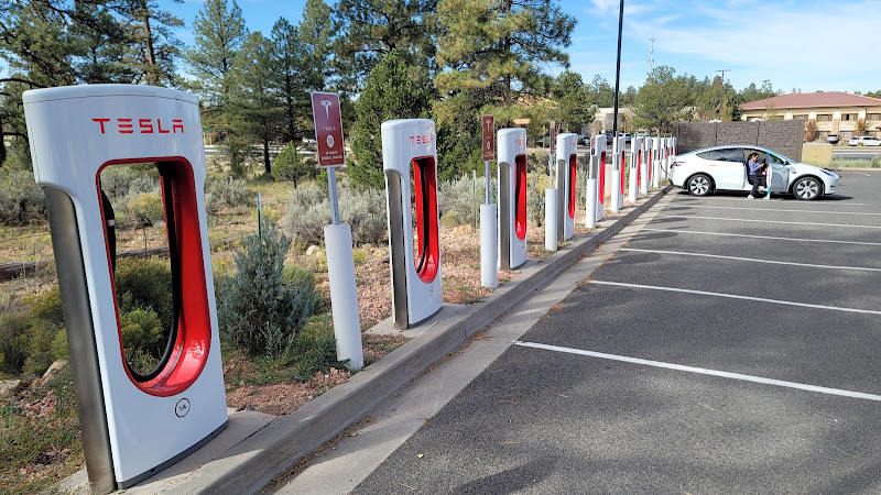 Tesla Supercharger EV Charging Station at 149 AZ-64