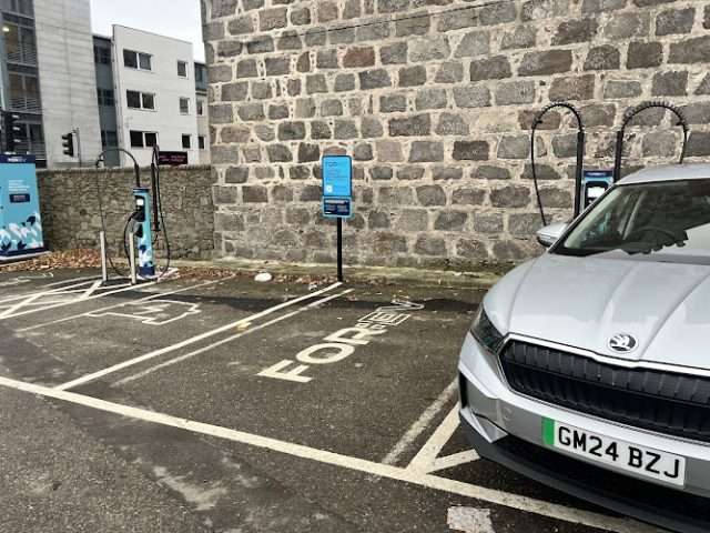 Fuuse Charging Station in Aberdeen United Kingdom of Great Britain and Northern Ireland