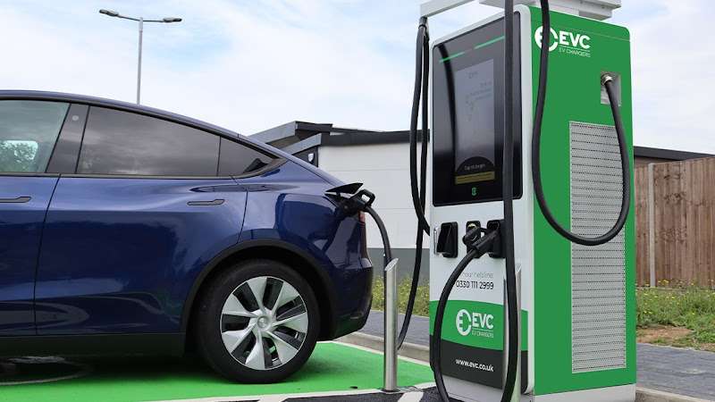 EVC Charging Station EV Charging Station at Horsbrugh Ford