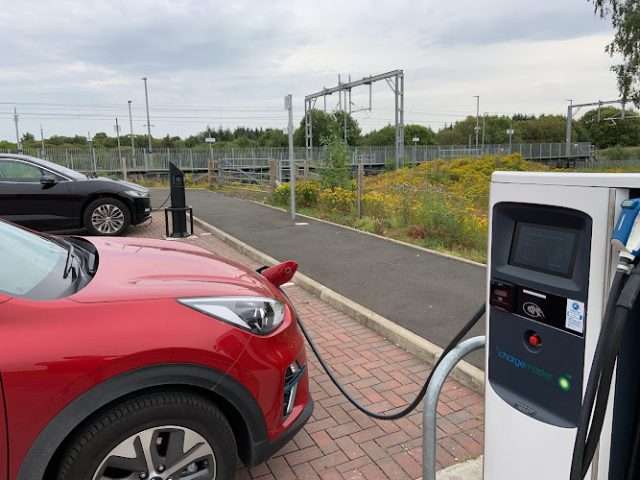 Chargeplace Scotland Charging Station in Glasgow United Kingdom of Great Britain and Northern Ireland