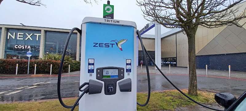 Zest Charging Station EV Charging Station at The Embankment