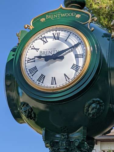 City of Brentwood EV Charging Station at 150 City Park Way