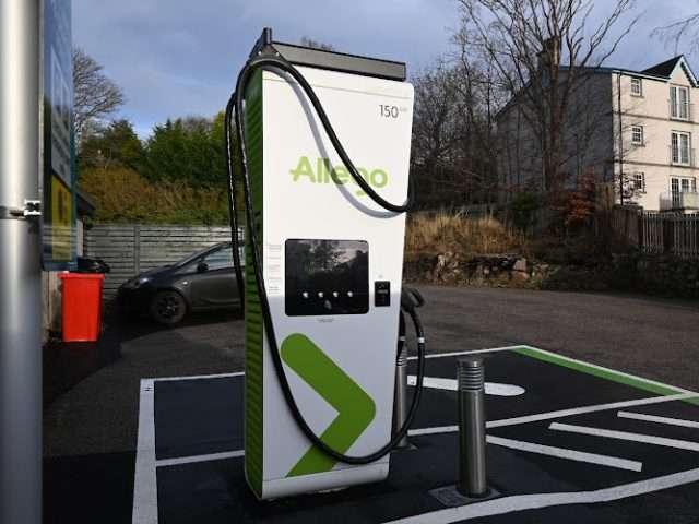 Allego Charging Station in Peterculter United Kingdom of Great Britain and Northern Ireland