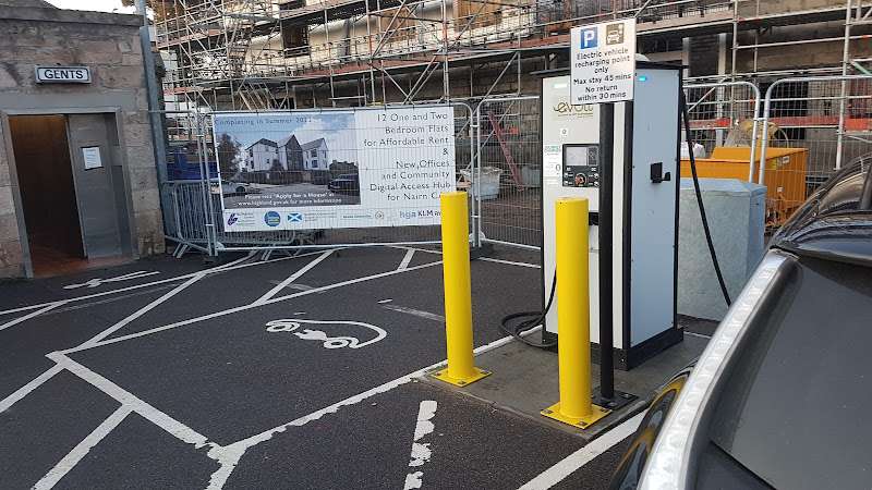 Chargeplace Scotland Charging Station EV Charging Station at Court House Ln