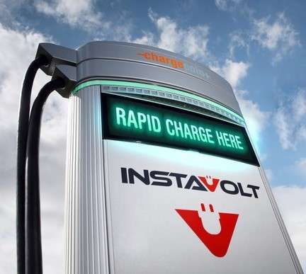 InstaVolt Charging Station in Lytham Saint Annes United Kingdom of Great Britain and Northern Ireland