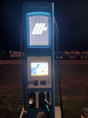 Francis Energy Charging Station EV Charging Station at Mile 169 Turner Turnpike