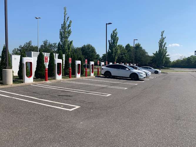 Tesla Supercharger EV Charging Station at P9RP+JR