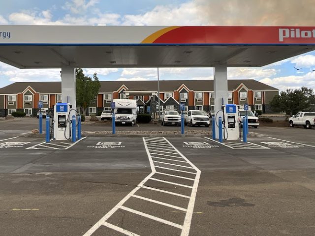 EVgo Charging Station in Bellemont Arizona