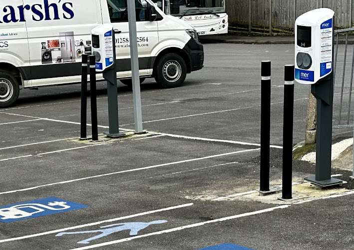 Mer Charging Station EV Charging Station at Station Road Car Park