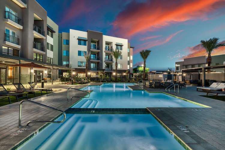 Elevation at the Village EV Charging Station at 1935 S Santan Village Pkwy