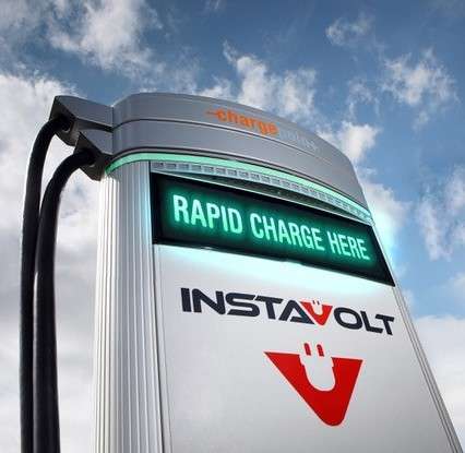InstaVolt Charging Station in Banbury United Kingdom of Great Britain and Northern Ireland