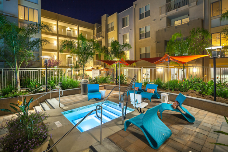 Enso Apartments EV Charging Station at 175 Baypointe Pkwy