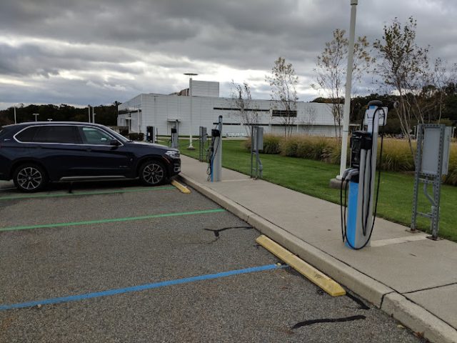 ChargePoint Charging Station in Woodcliff Lake New Jersey