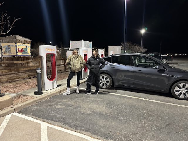 Tesla Supercharger in Kayenta Arizona