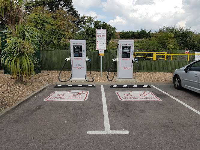 InstaVolt Charging Station EV Charging Station at McDonald's Chestfield