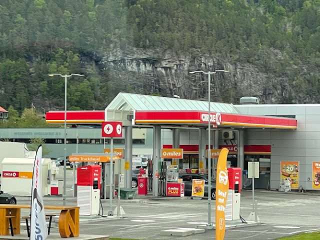 Circle K Charging Station in Åndalsnes Norway 6300