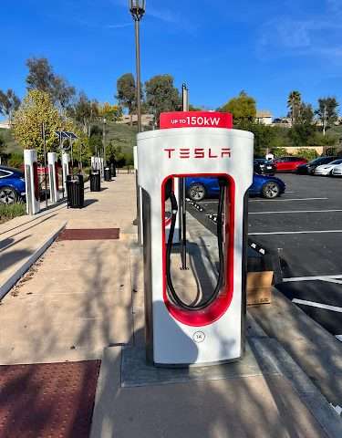 Tesla Supercharger in Valencia California