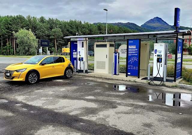 Ishavsveien Charging Station in Storslett Norway 9151
