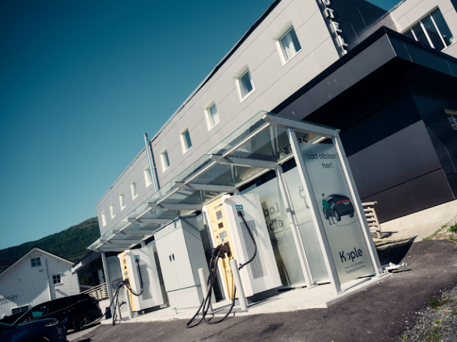Kople Charging Station in Bjerkvik Norway 8530