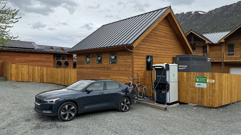 EV Connect Charging Station EV Charging Station at 18280 Sterling Hwy