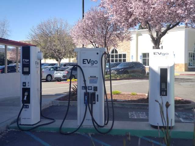 EVgo Charging Station in Pleasanton California