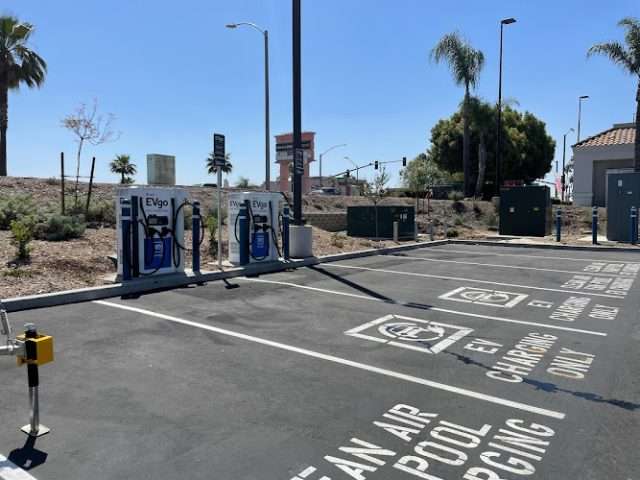 EVgo Charging Station in Rialto California