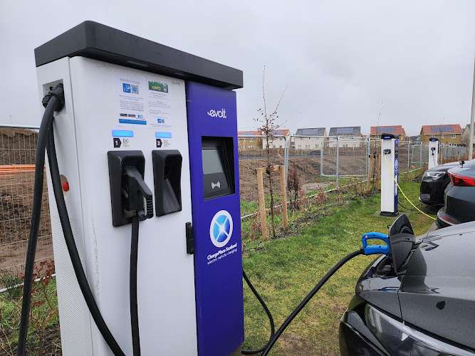 ChargePlace Scotland Charging Station EV Charging Station at 45 Beech Path