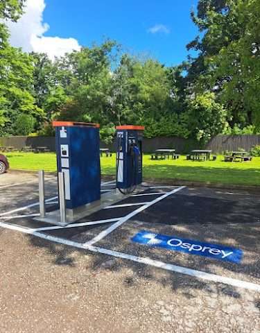 Osprey Charging Station in Brough United Kingdom of Great Britain and Northern Ireland