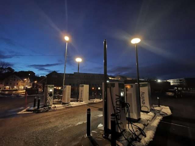 Eviny Charging Station in Grimstad Norway 4876