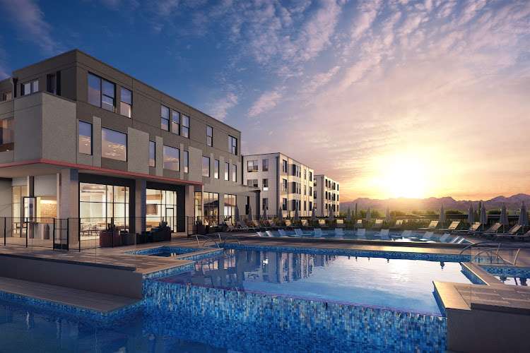 The Mark Tucson EV Charging Station at 55 N Park Ave