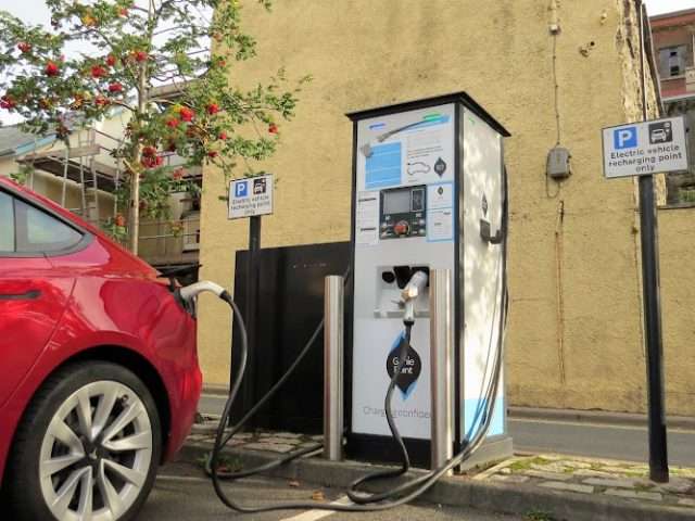 GeniePoint Charging Station in Ulverston United Kingdom of Great Britain and Northern Ireland