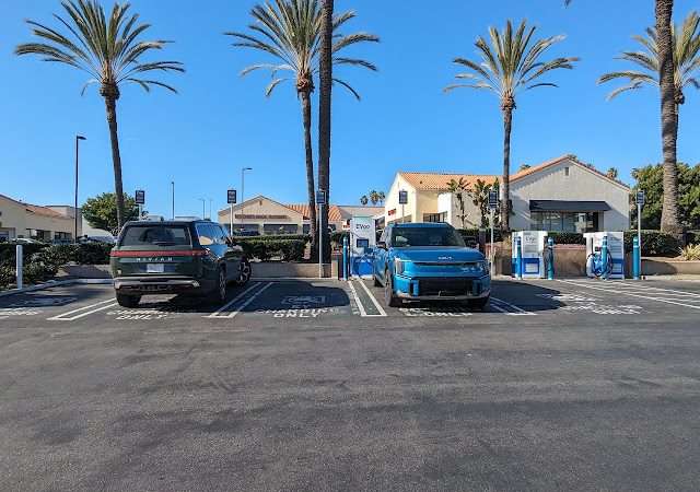 EVgo Charging Station in San Clemente California