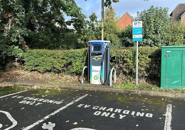 bp pulse Charging Station in Stourbridge United Kingdom of Great Britain and Northern Ireland