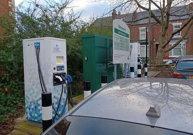 Electric Vehicle Charging Station in Sheffield United Kingdom of Great Britain and Northern Ireland