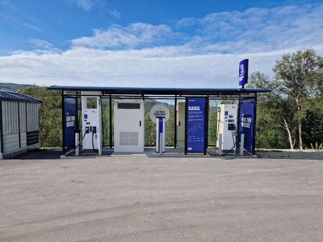 Kople Charging Station in Lebesby Norway 9740