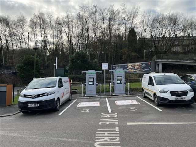 InstaVolt Charging Station in Burnley United Kingdom of Great Britain and Northern Ireland