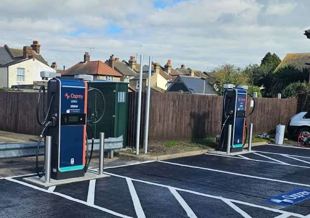 Osprey Charging Station in Clacton-on-Sea United Kingdom of Great Britain and Northern Ireland