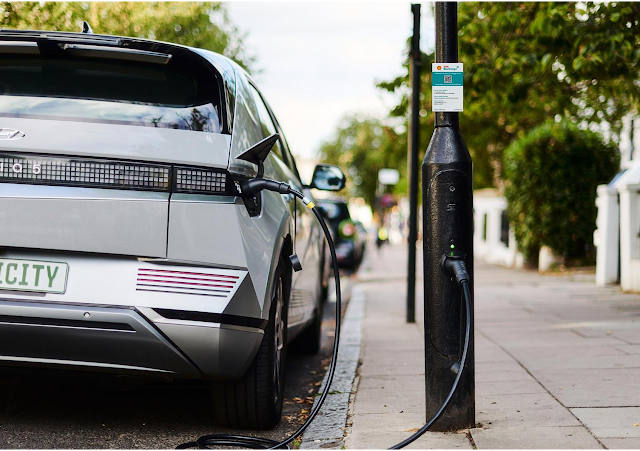 Shell Recharge Charging Station in London United Kingdom of Great Britain and Northern Ireland