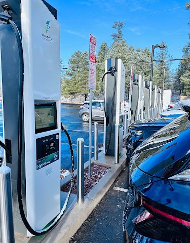 Electrify America Charging Station in Grand Canyon Village Arizona