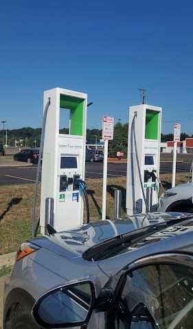 Electrify America Charging Station in Bloomsburg Pennsylvania
