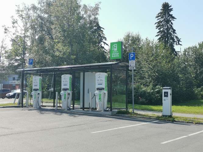 E.ON Drive Charging Station EV Charging Station at Ringvålvegen 7