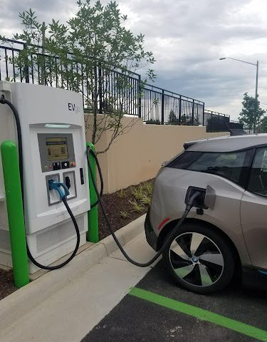 EVgo Charging Station in Falls Church Virginia